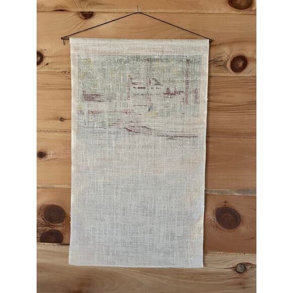 Vintage Linen Tea Towel/Wall Hanger. Michie Tavern. Charlottesville VA. 1982 cal - Picture 3 of 3